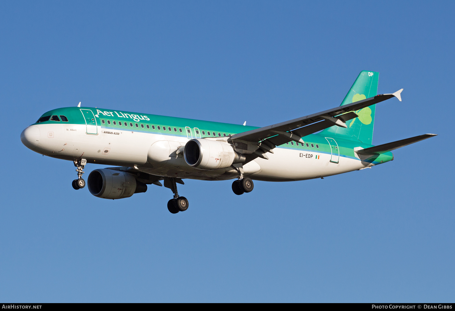 Aircraft Photo of EI-EDP | Airbus A320-214 | Aer Lingus | AirHistory.net #53884