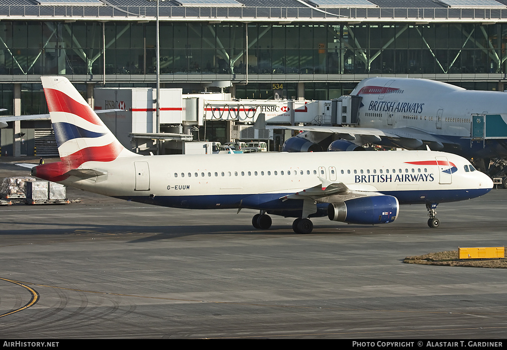 Aircraft Photo of G-EUUM | Airbus A320-232 | British Airways | AirHistory.net #53927