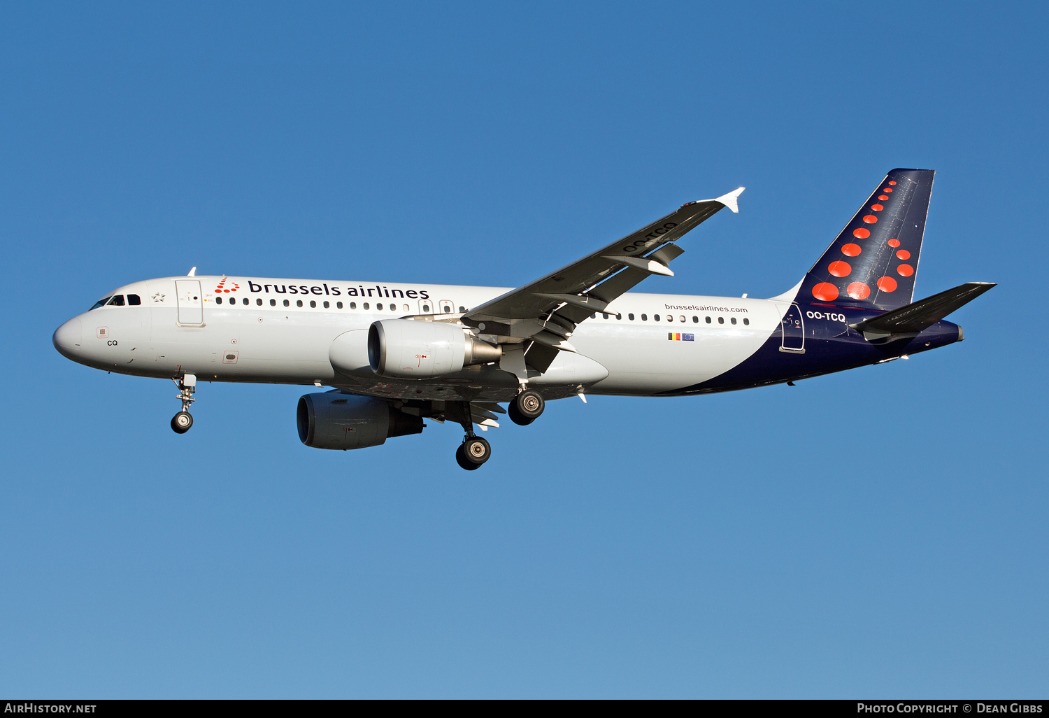Aircraft Photo of OO-TCQ | Airbus A320-214 | Brussels Airlines | AirHistory.net #53939