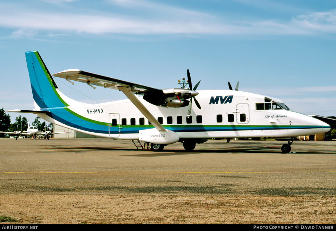 Aircraft Photo of VH-MVX | Short 360-100 | Murray Valley Airlines - MVA | AirHistory.net #53940