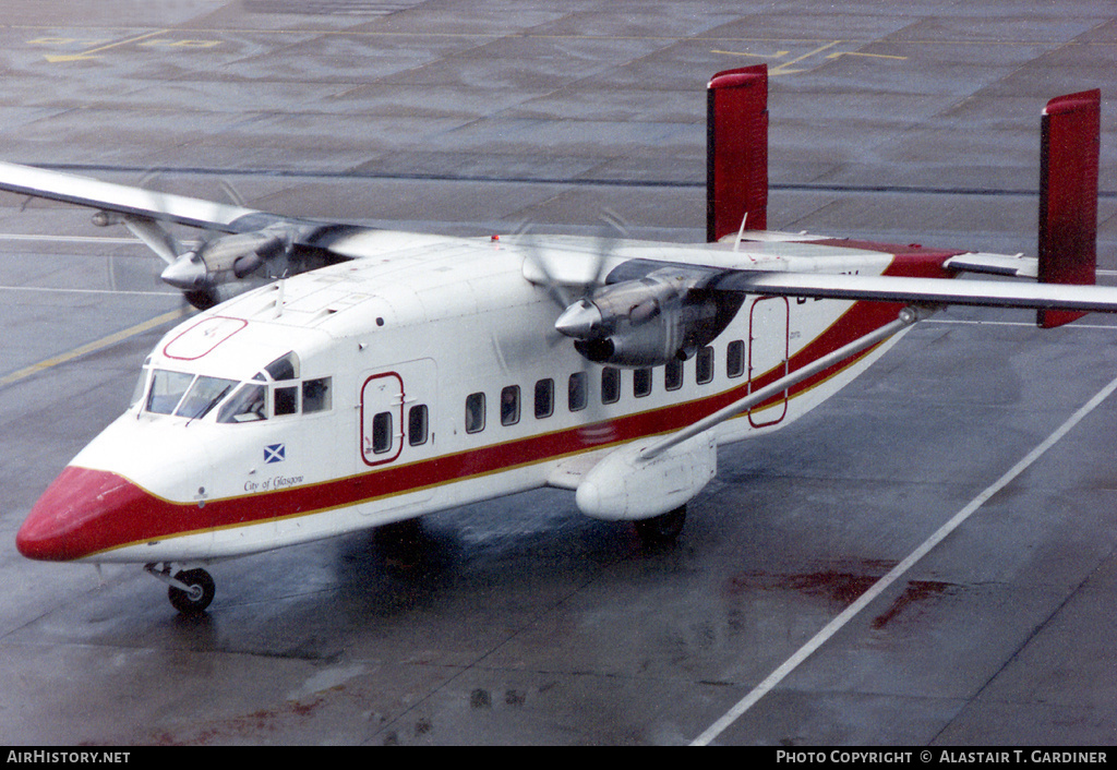 Aircraft Photo of G-BKSV | Short 330-200 | Air Écosse | AirHistory.net #53942