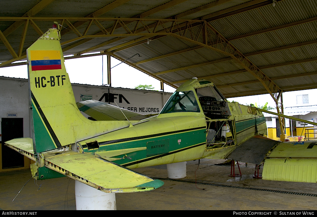Aircraft Photo of HC-BTF | Cessna T188C Ag Husky | AIFA | AirHistory.net #53948
