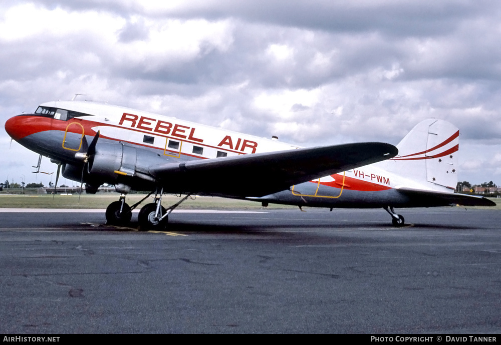 Aircraft Photo of VH-PWM | Douglas C-47A Skytrain | Rebel Air | AirHistory.net #53957