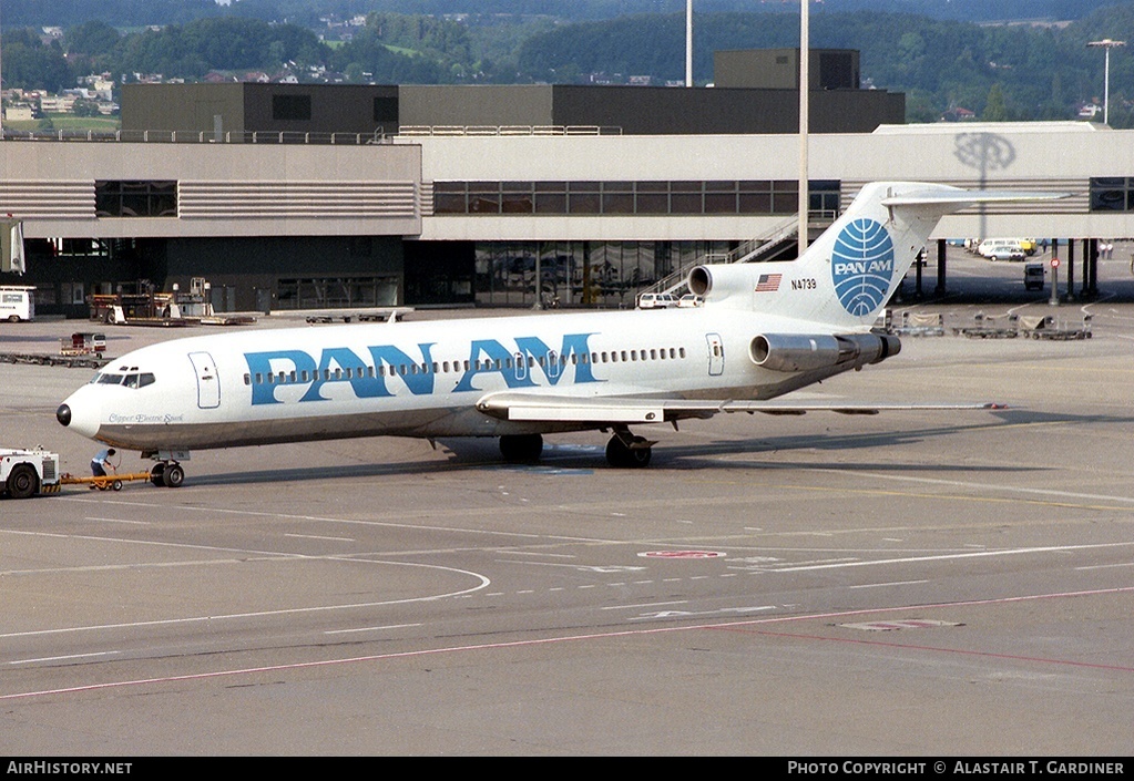 Aircraft Photo of N4739 | Boeing 727-235 | Pan American World Airways - Pan Am | AirHistory.net #53968