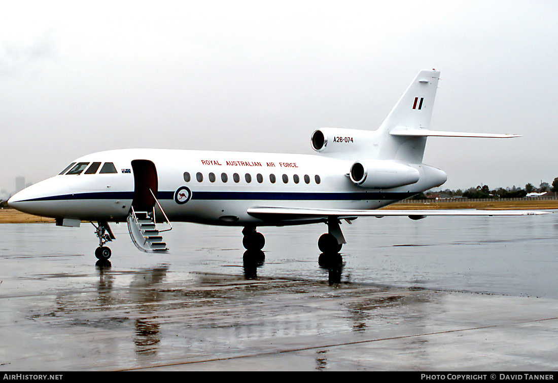 Aircraft Photo of A26-074 | Dassault Falcon 900 | Australia - Air Force | AirHistory.net #53971