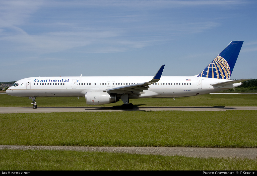 Aircraft Photo of N14121 | Boeing 757-224 | Continental Airlines | AirHistory.net #53976