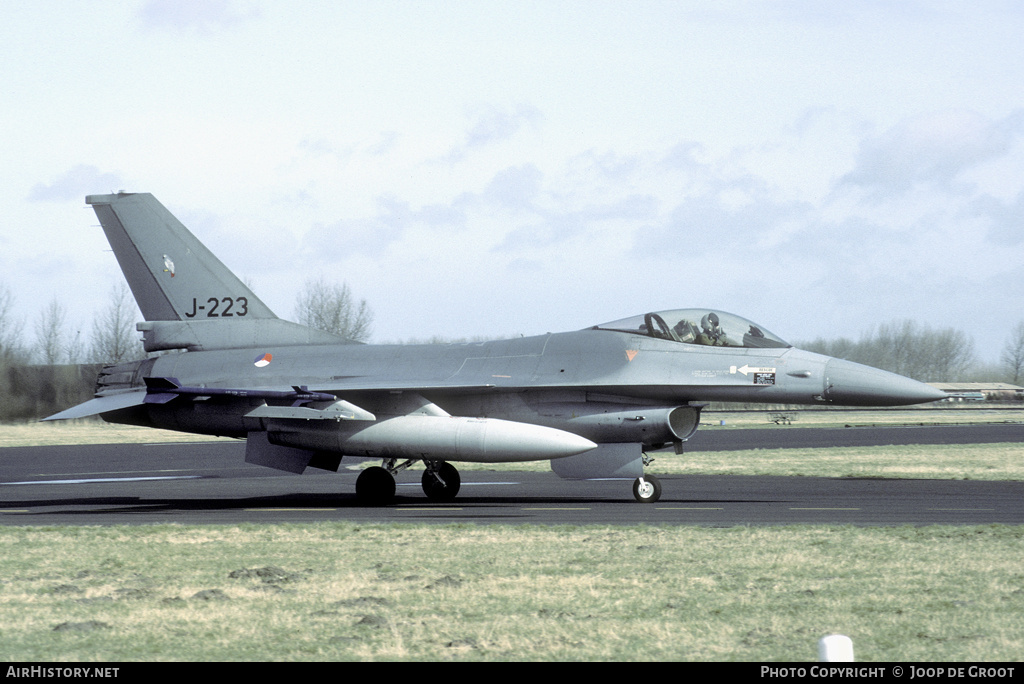 Aircraft Photo of J-223 | General Dynamics F-16A Fighting Falcon | Netherlands - Air Force | AirHistory.net #53981