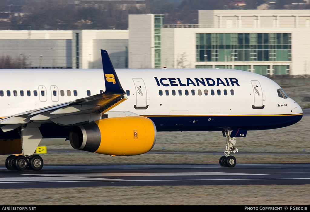 Aircraft Photo of TF-FIJ | Boeing 757-208 | Icelandair | AirHistory.net #53985