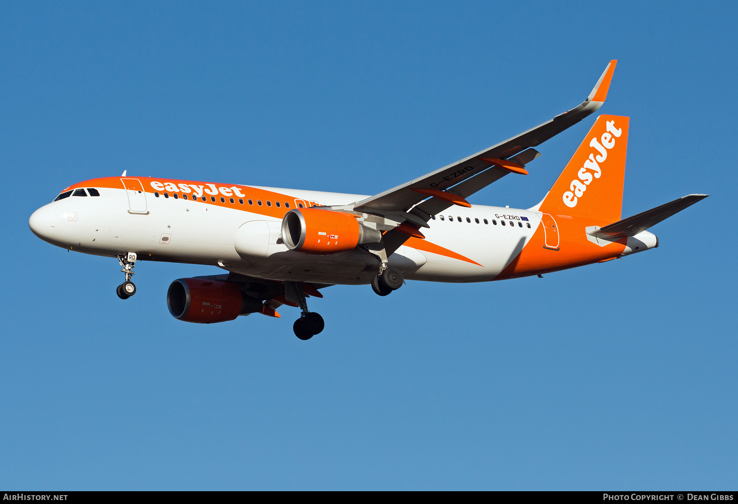 Aircraft Photo of G-EZRD | Airbus A320-214 | EasyJet | AirHistory.net #53994