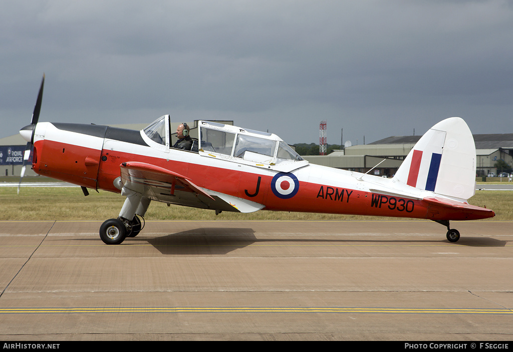 Aircraft Photo of G-BXHF / WP930 | De Havilland DHC-1 Chipmunk Mk22 | UK - Army | AirHistory.net #53996