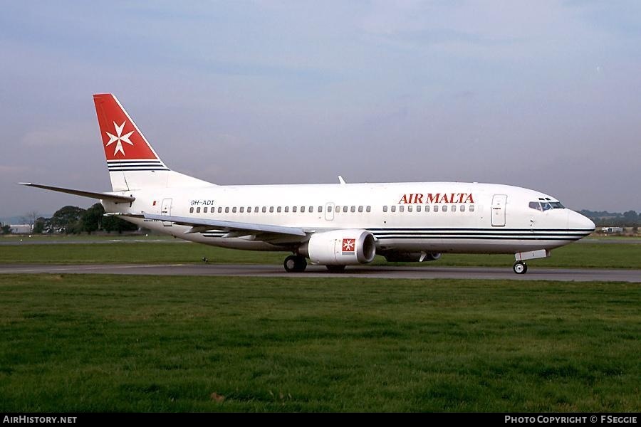 Aircraft Photo of 9H-ADI | Boeing 737-33A | Air Malta | AirHistory.net #53998