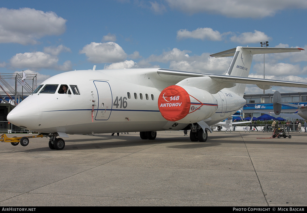 Aircraft Photo of UR-NTB | Antonov An-148-100A | Antonov Design Bureau | AirHistory.net #54001