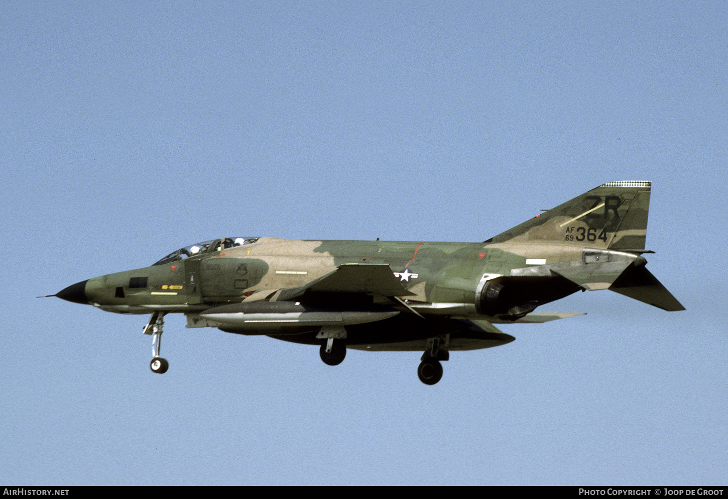 Aircraft Photo of 69-0364 / AF69-364 | McDonnell Douglas RF-4C Phantom II | USA - Air Force | AirHistory.net #54005