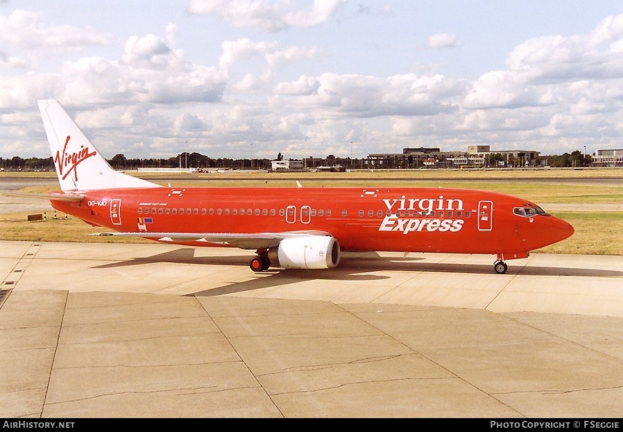 Aircraft Photo of OO-VJO | Boeing 737-4Y0 | Virgin Express | AirHistory.net #54014