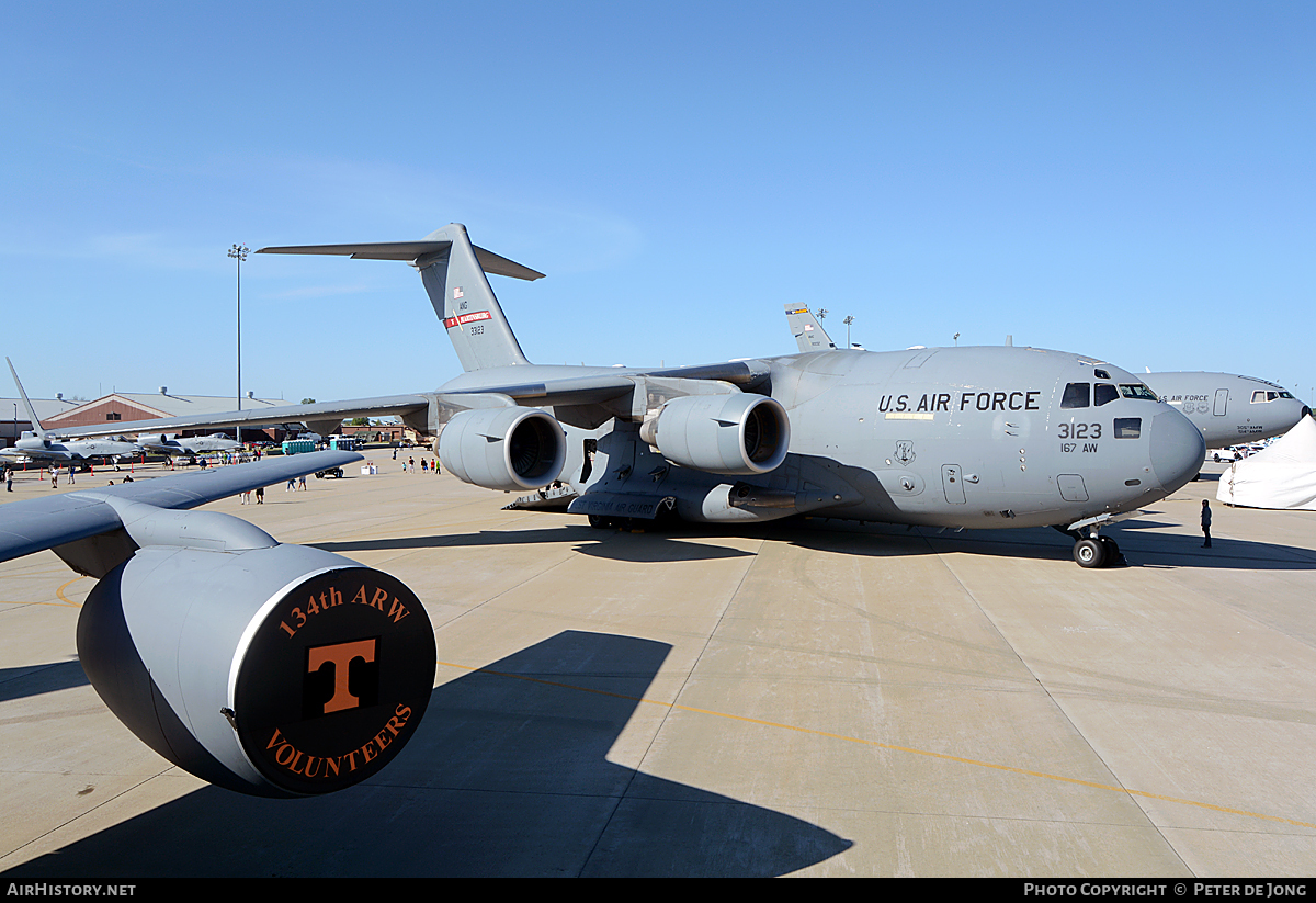 Aircraft Photo of 03-3123 / 33123 | Boeing C-17A Globemaster III | USA - Air Force | AirHistory.net #54023