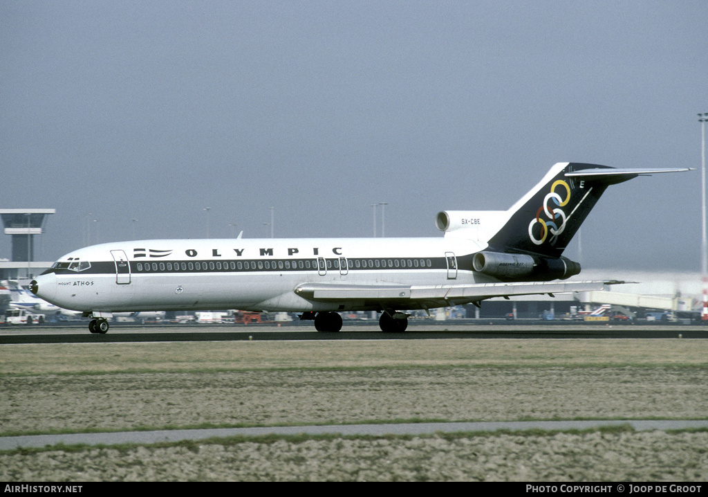 Aircraft Photo of SX-CBE | Boeing 727-284 | Olympic | AirHistory.net #54026