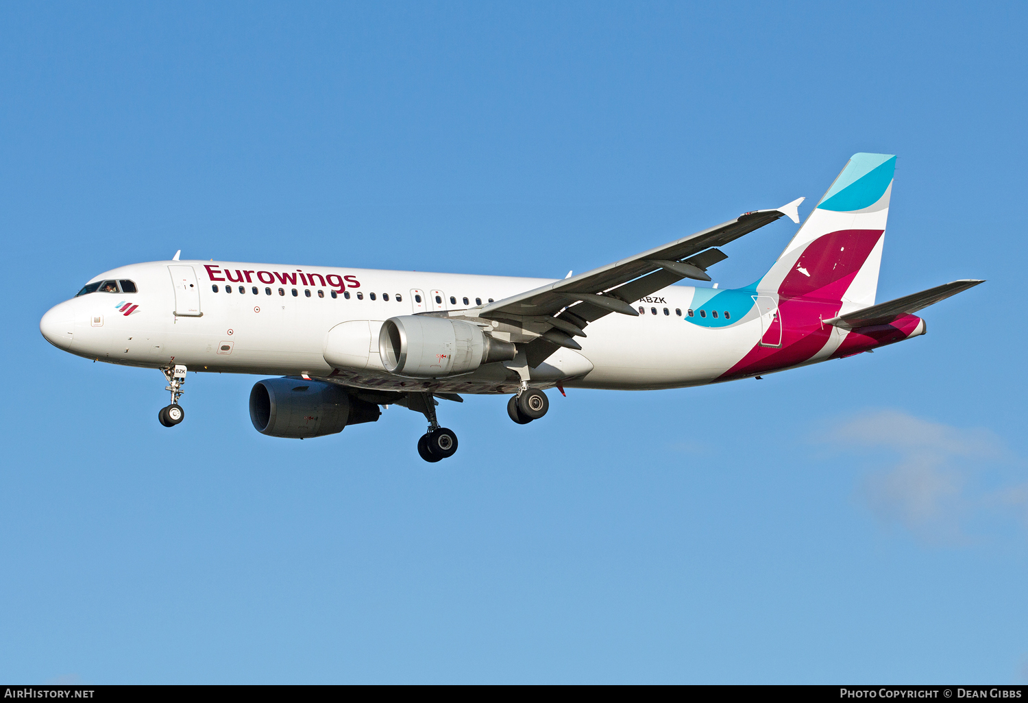 Aircraft Photo of D-ABZK | Airbus A320-216 | Eurowings | AirHistory.net #54028
