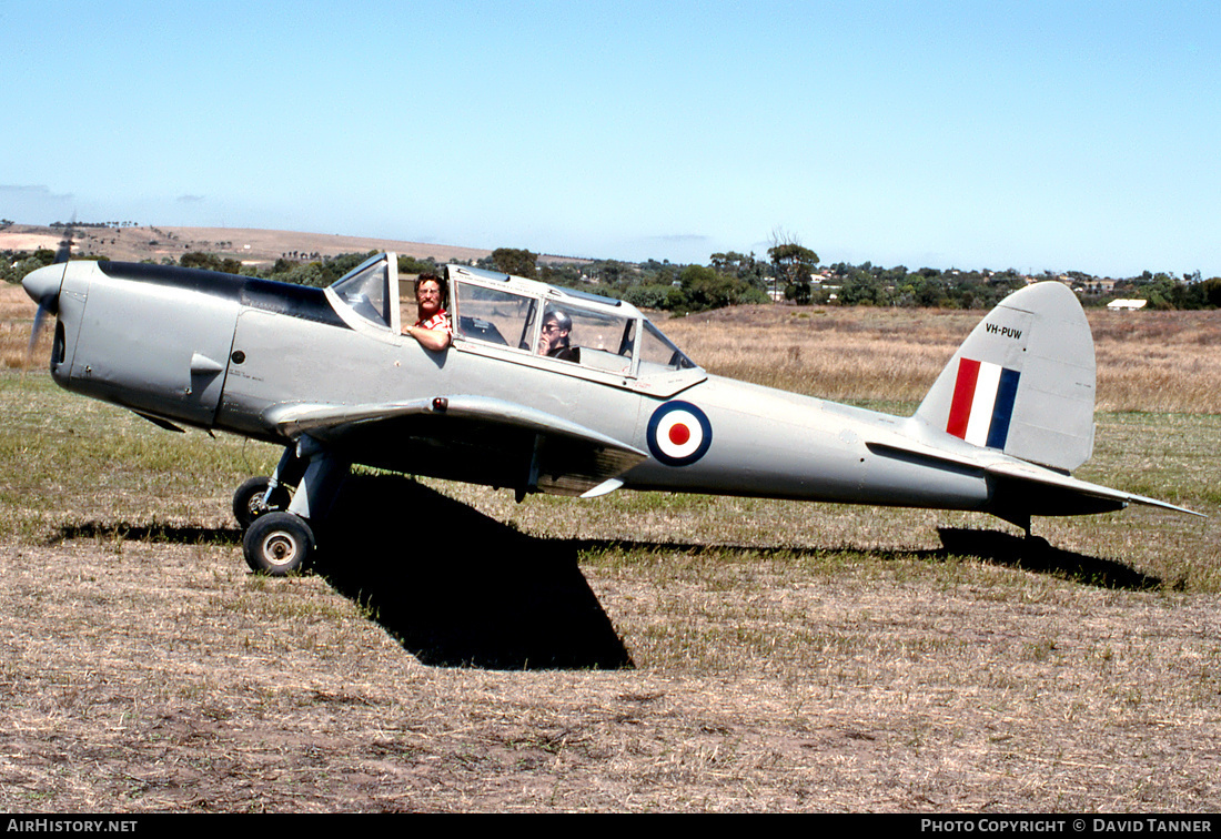 Aircraft Photo of VH-PUW | De Havilland DHC-1 Chipmunk Mk22 | UK - Air Force | AirHistory.net #54043