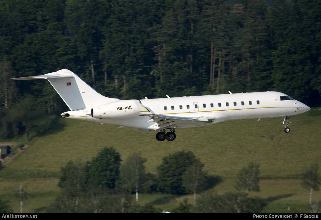 Aircraft Photo of HB-IHQ | Bombardier Global Express (BD-700-1A10) | AirHistory.net #54053