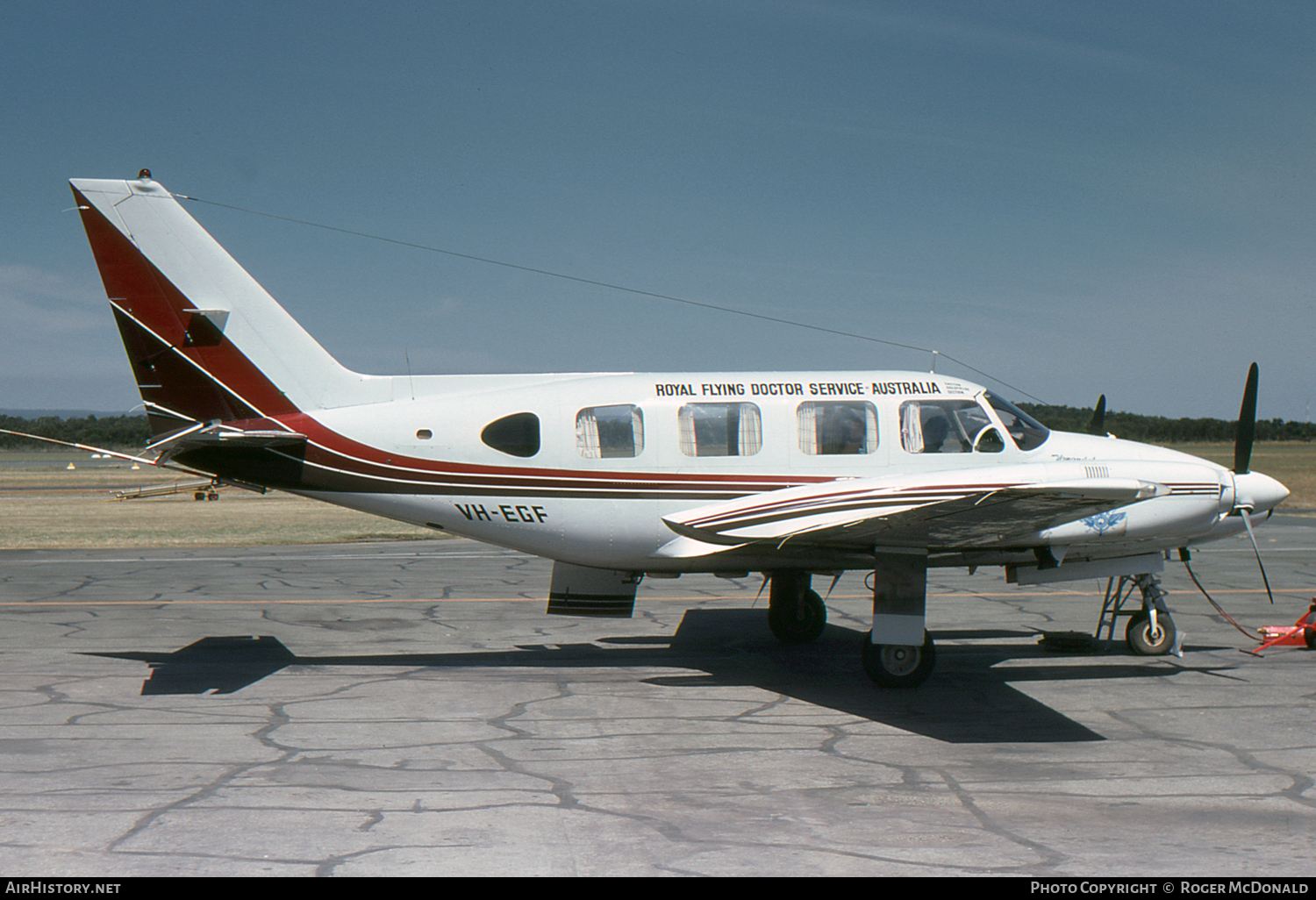 Aircraft Photo of VH-EGF | Piper PA-31-310 Navajo C | Royal Flying Doctor Service - RFDS | AirHistory.net #54060