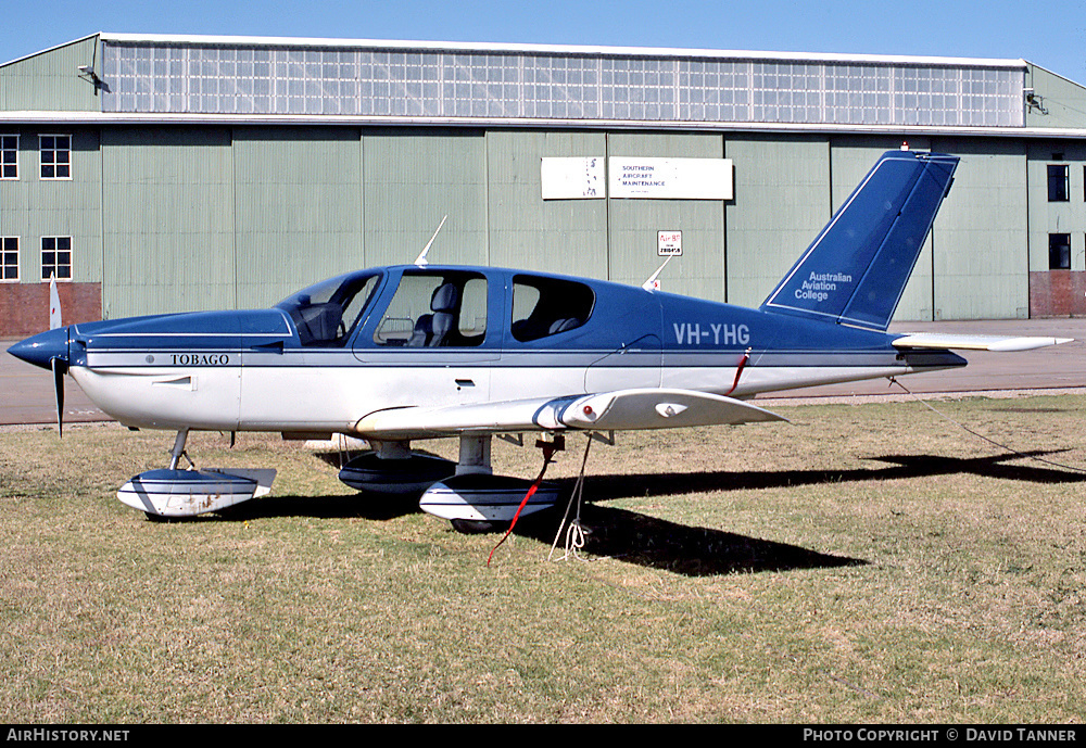 Aircraft Photo of VH-YHG | Socata TB-10 Tobago | Australian Aviation College | AirHistory.net #54063