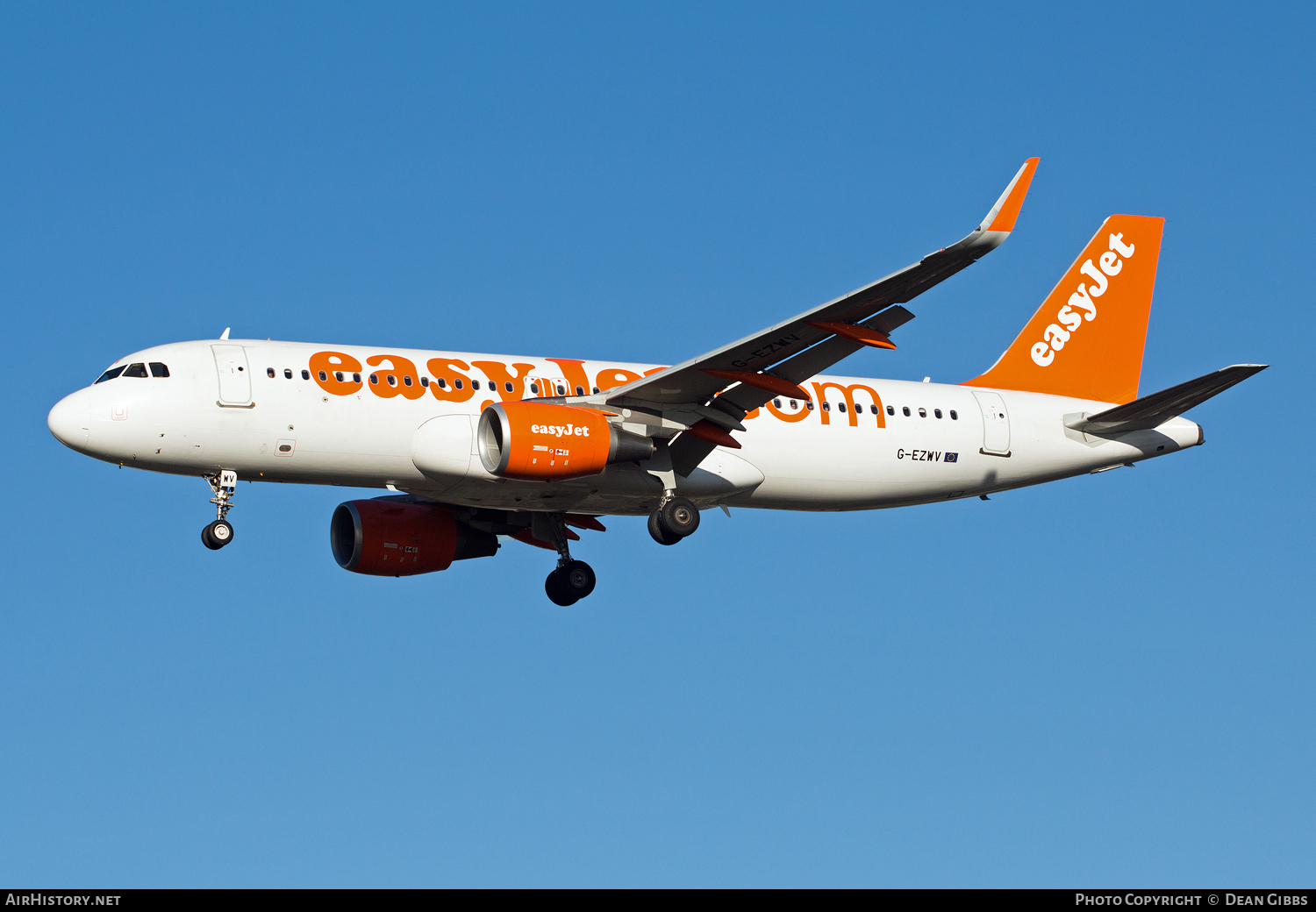 Aircraft Photo of G-EZWV | Airbus A320-214 | EasyJet | AirHistory.net #54065