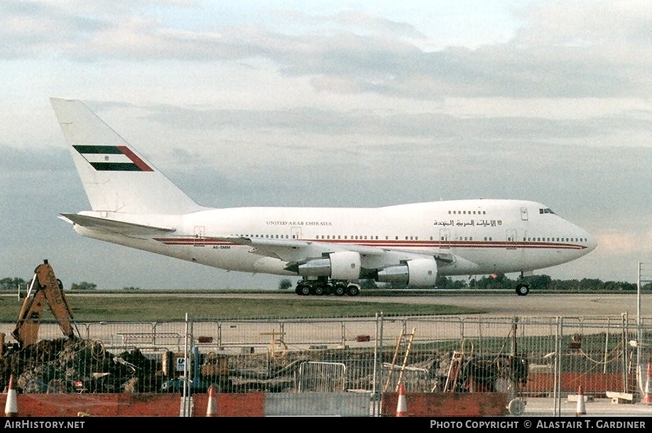 Aircraft Photo of A6-SMM | Boeing 747SP-31 | United Arab Emirates Government | AirHistory.net #54072