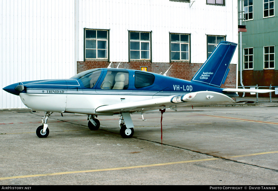 Aircraft Photo of VH-LQD | Socata TB-20 Trinidad | Australian Aviation College | AirHistory.net #54074