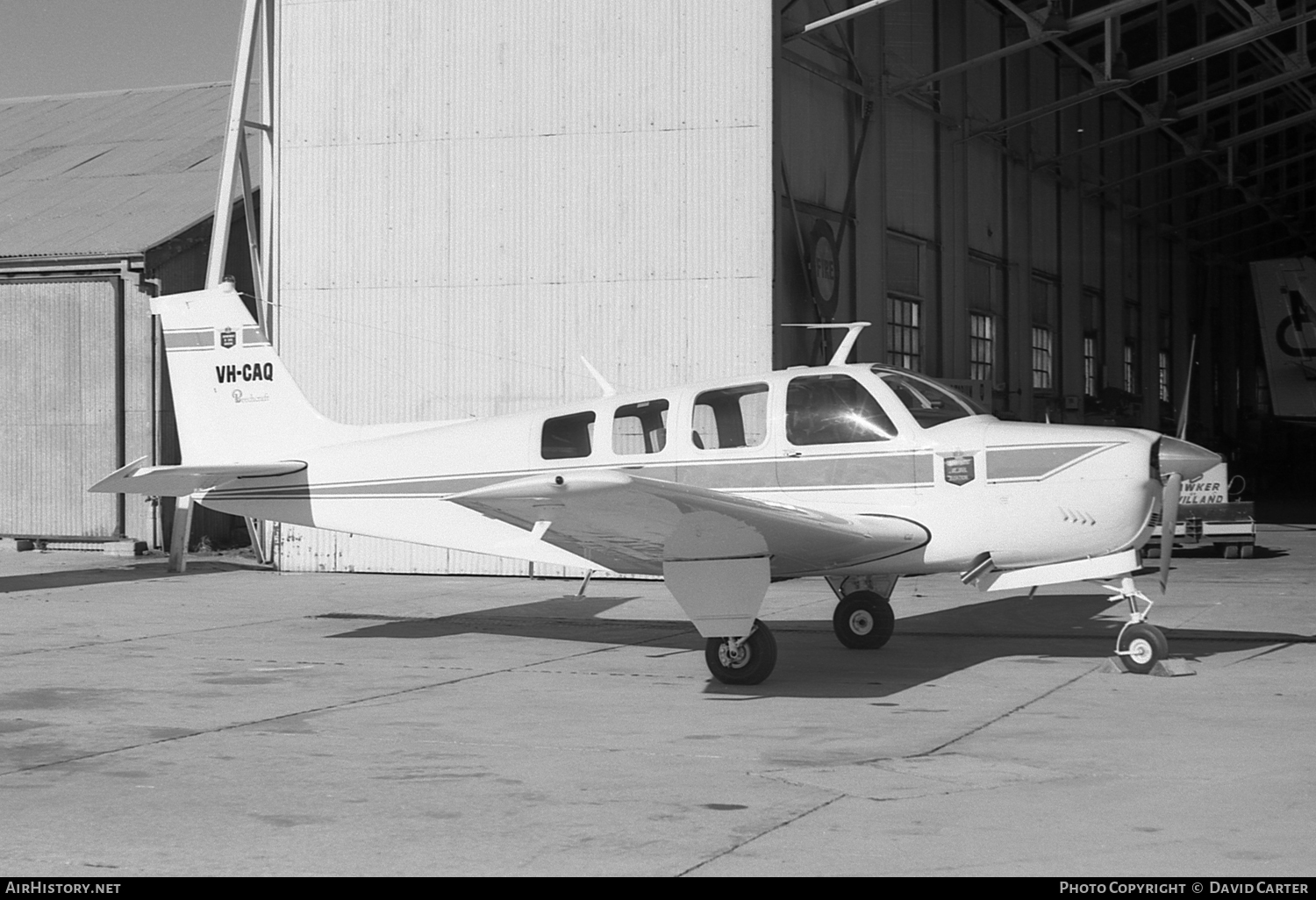 Aircraft Photo of VH-CAQ | Beech 36 Bonanza 36 | Department of Civil Aviation | AirHistory.net #54090