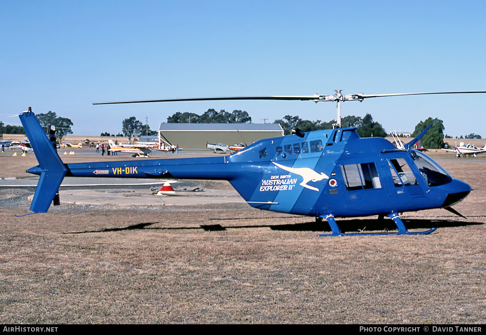 Aircraft Photo of VH-DIK | Bell 206B JetRanger II | Dick Smith Australia Explorer | AirHistory.net #54101