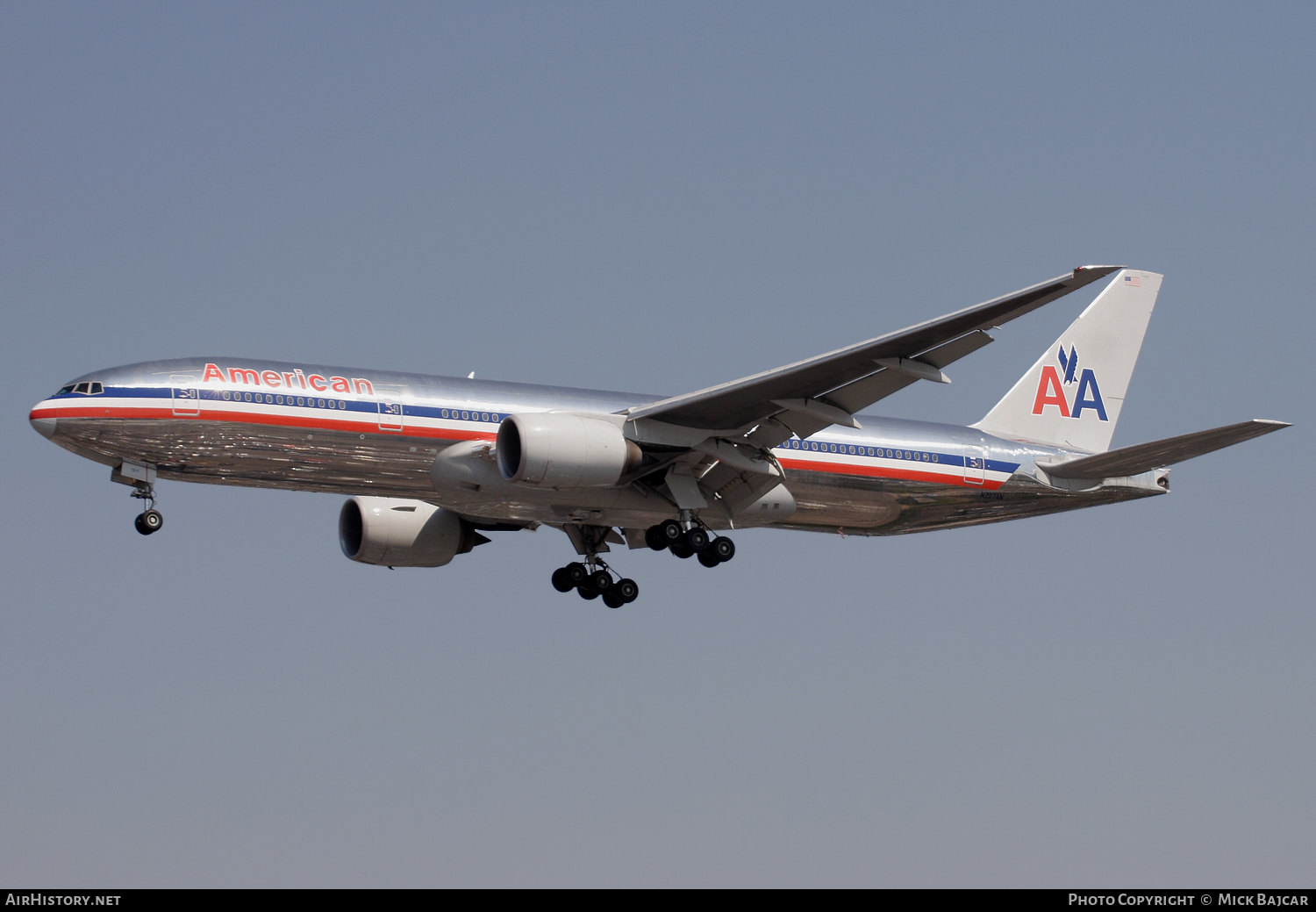 Aircraft Photo of N757AN | Boeing 777-223/ER | American Airlines | AirHistory.net #54117