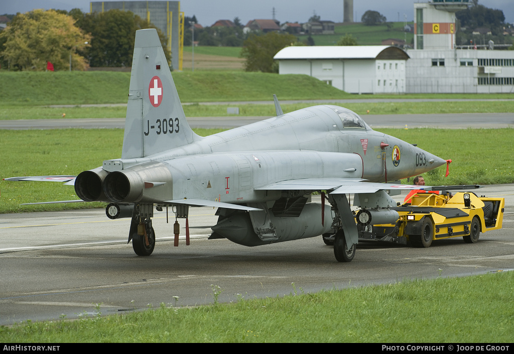 Aircraft Photo of J-3093 | Northrop F-5E Tiger II | Switzerland - Air Force | AirHistory.net #54138