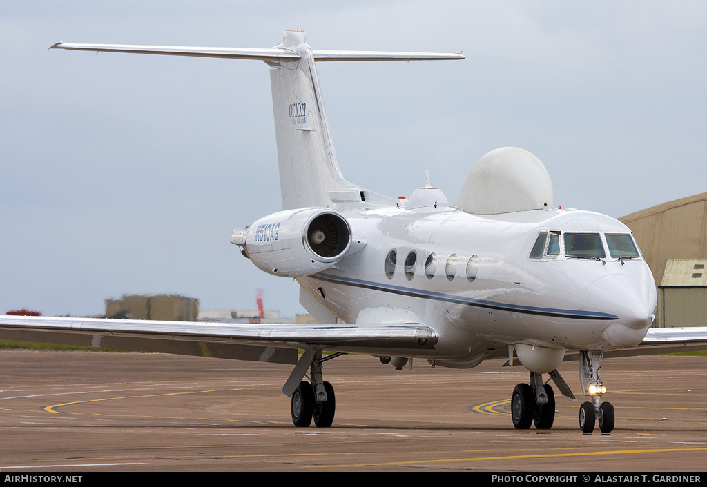 Aircraft Photo of N510AG | Grumman American G-1159 Gulfstream II-SP/MR-TCDL | Orion Air Group | AirHistory.net #54140