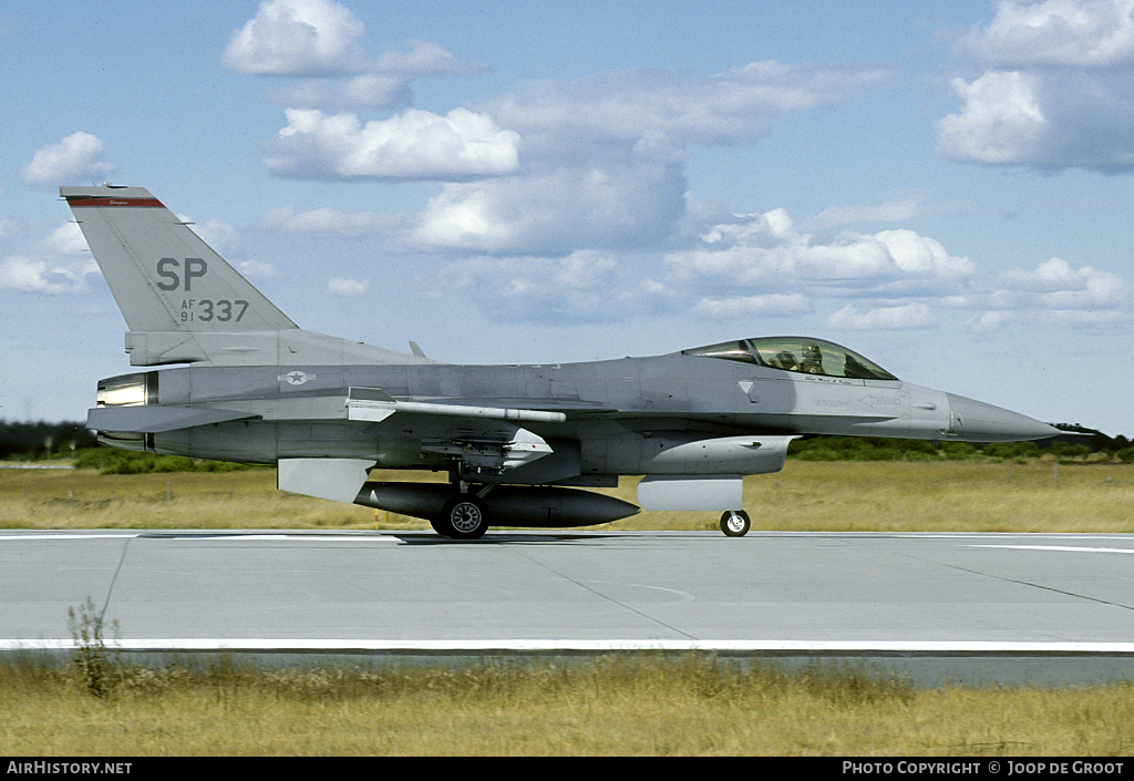 Aircraft Photo of 91-0337 / AF91-337 | Lockheed F-16CJ Fighting Falcon | USA - Air Force | AirHistory.net #54152