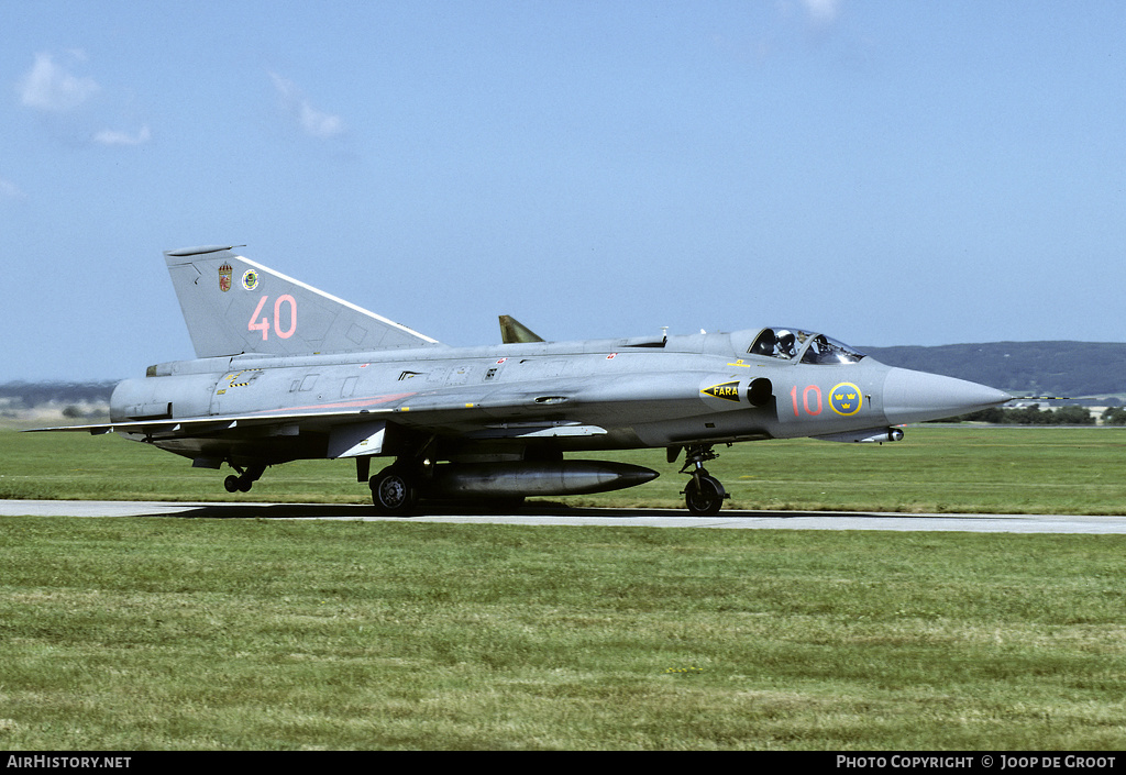 Aircraft Photo of 35540 | Saab J35J Draken | Sweden - Air Force | AirHistory.net #54160