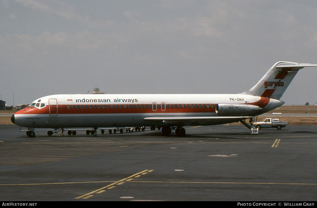 Aircraft Photo of PK-GNX | McDonnell Douglas DC-9-32 | Garuda Indonesian Airways | AirHistory.net #54161