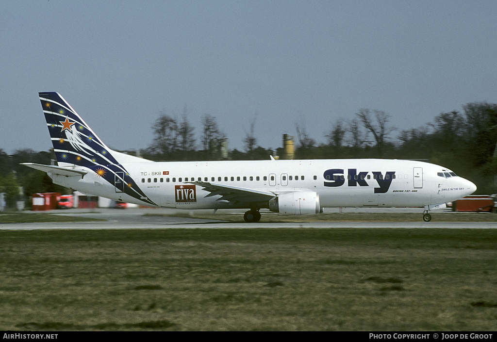 Aircraft Photo of TC-SKB | Boeing 737-430 | Sky Airlines | AirHistory.net #54178