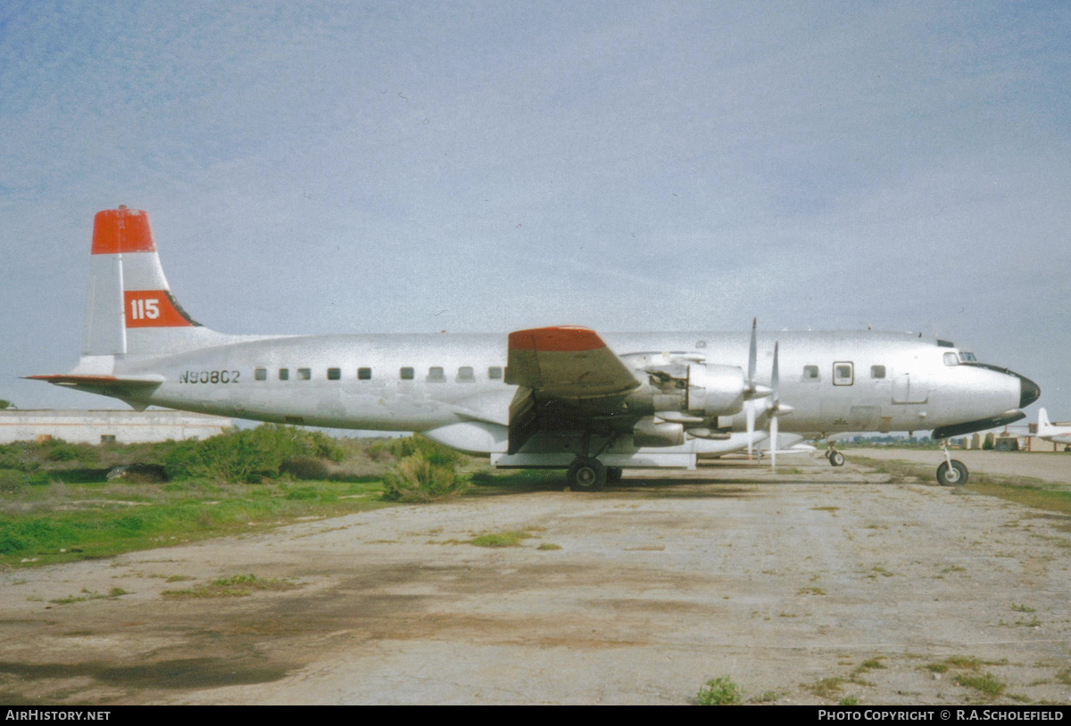 Aircraft Photo of N90802 | Douglas DC-7C/AT | AirHistory.net #54179