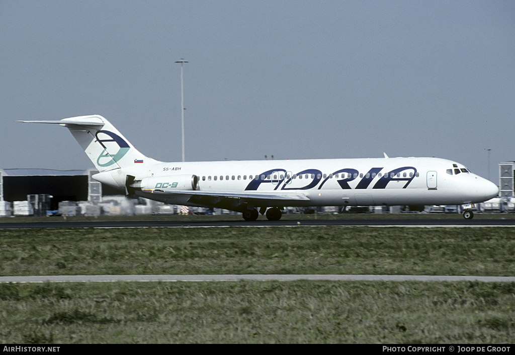Aircraft Photo of S5-ABH | McDonnell Douglas DC-9-32 | Adria Airways | AirHistory.net #54180