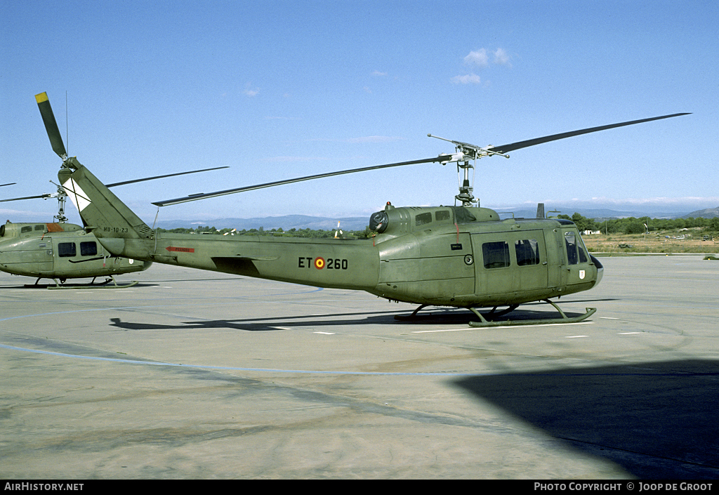 Aircraft Photo of HU10-23 | Bell UH-1H Iroquois | Spain - Army | AirHistory.net #54190