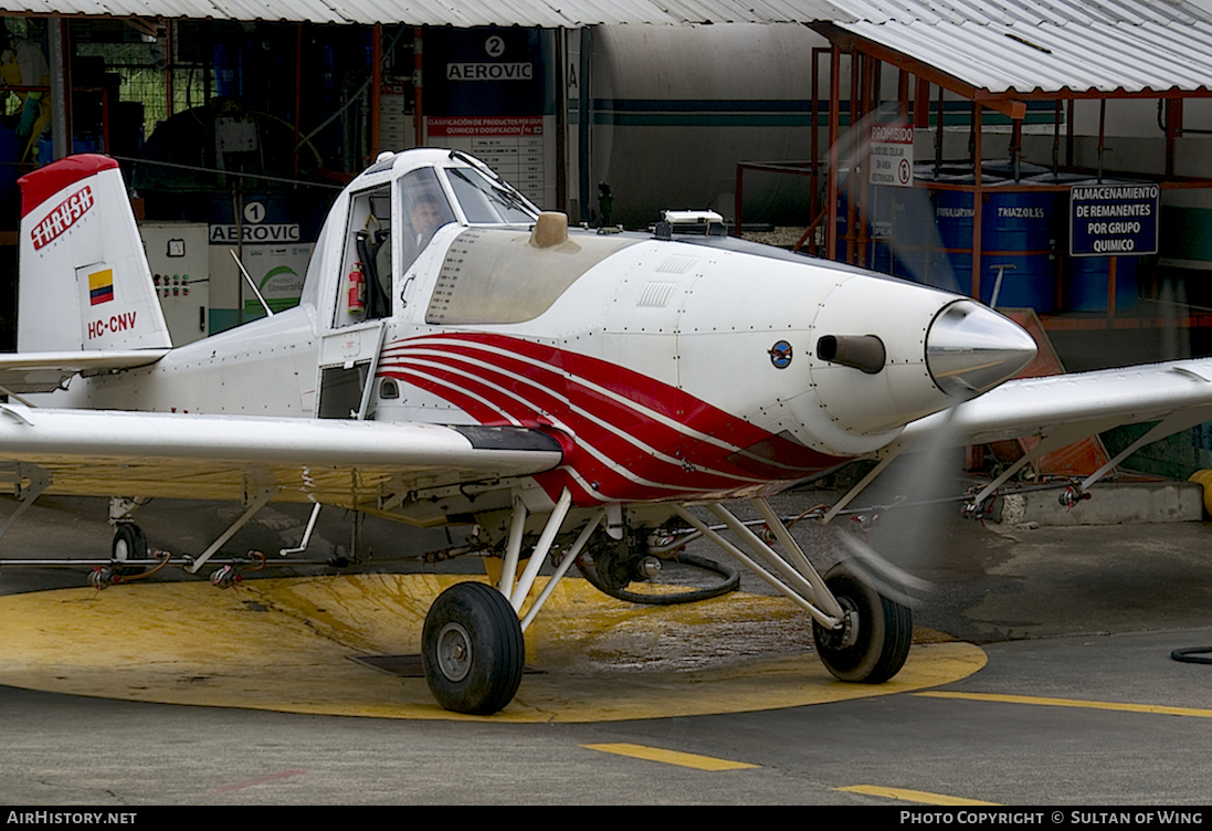 Aircraft Photo of HC-CNV | Thrush S2R-T34 Thrush 510P | Aerovic | AirHistory.net #54195