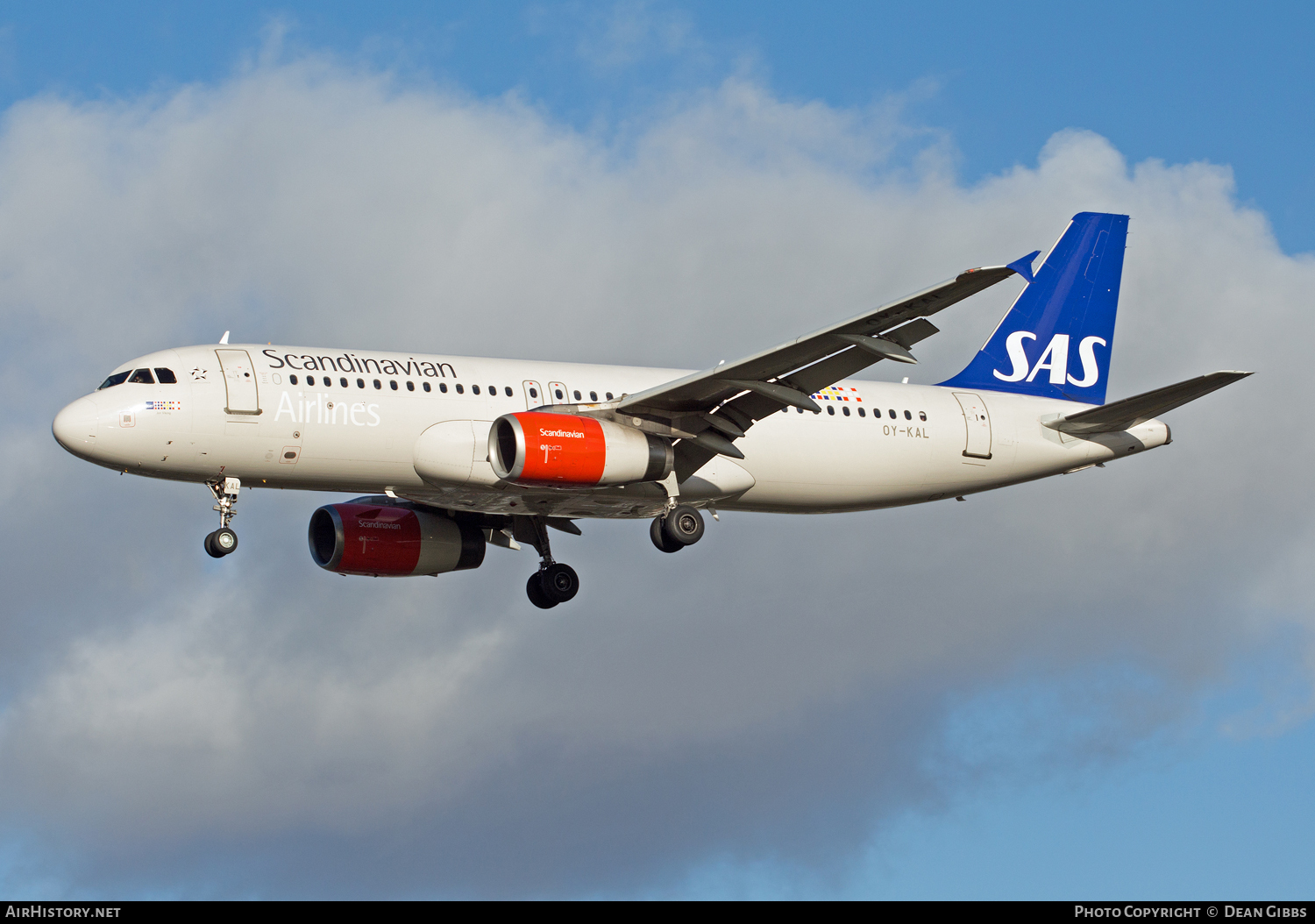 Aircraft Photo of OY-KAL | Airbus A320-232 | Scandinavian Airlines - SAS | AirHistory.net #54204