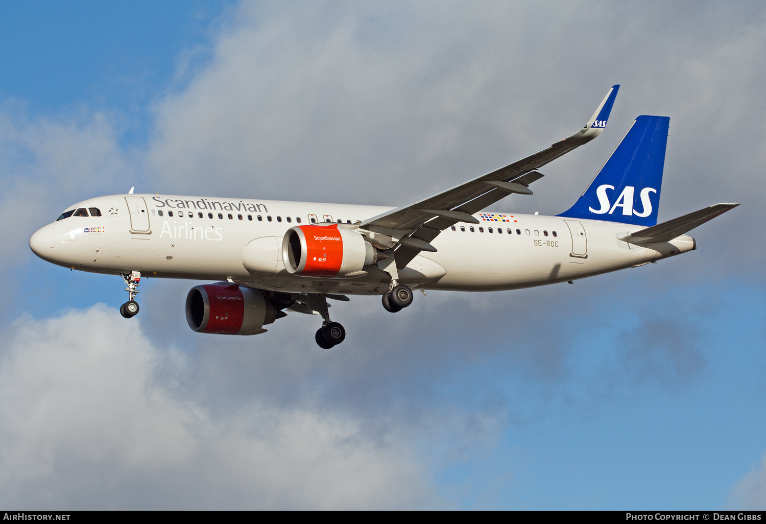 Aircraft Photo of SE-ROC | Airbus A320-251N | Scandinavian Airlines - SAS | AirHistory.net #54210