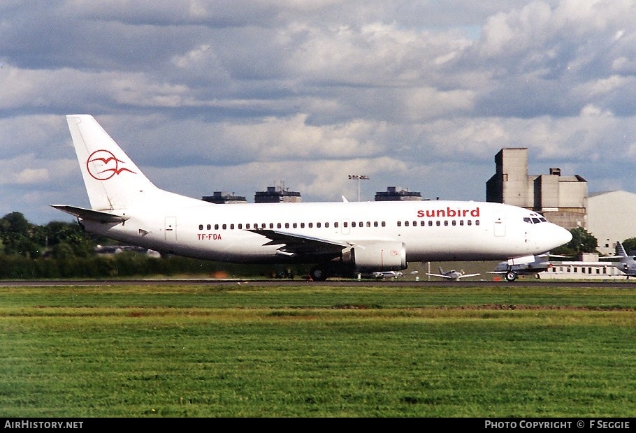 Aircraft Photo of TF-FDA | Boeing 737-3Q8 | Sunbird | AirHistory.net #54211