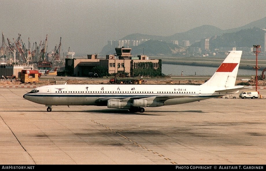 Aircraft Photo of B-2414 | Boeing 707-3J6C | CAAC - Civil Aviation Administration of China | AirHistory.net #54212