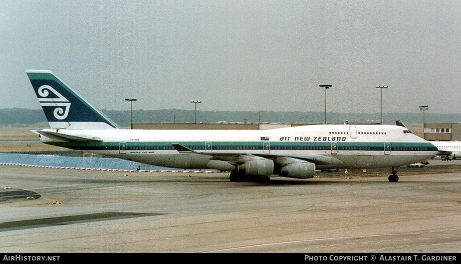 Aircraft Photo of ZK-NBS | Boeing 747-419 | Air New Zealand | AirHistory.net #54213