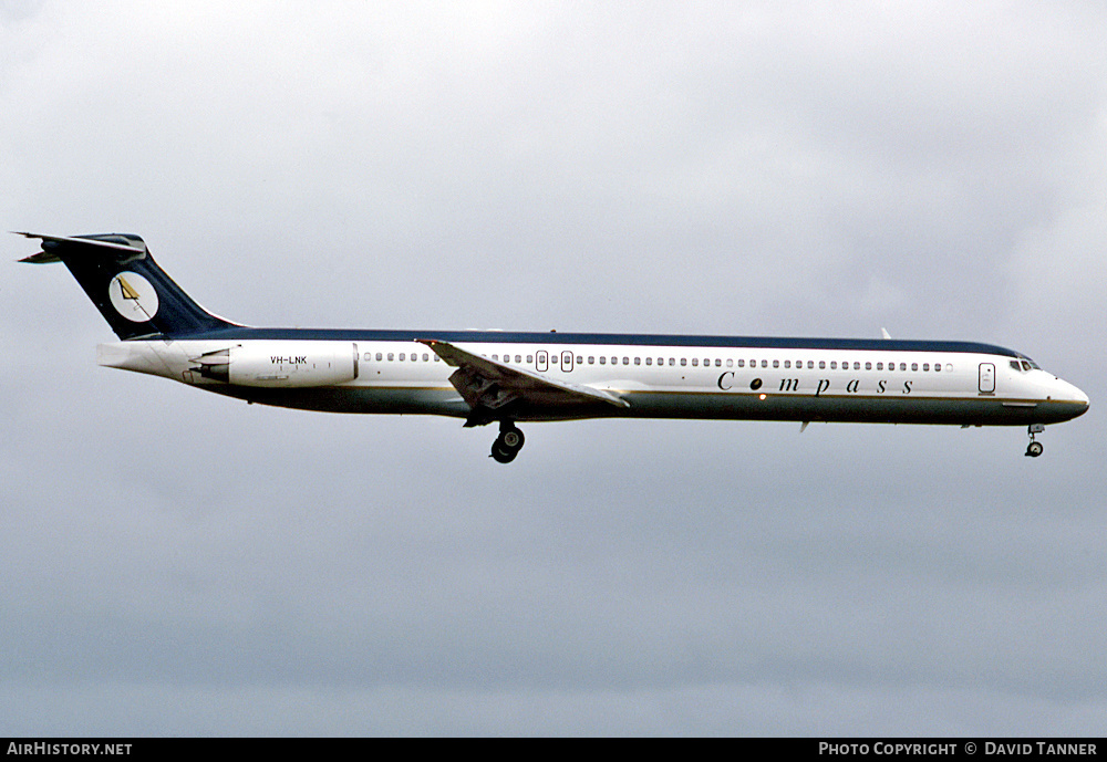 Aircraft Photo of VH-LNK | McDonnell Douglas MD-82 (DC-9-82) | Compass Airlines | AirHistory.net #54227