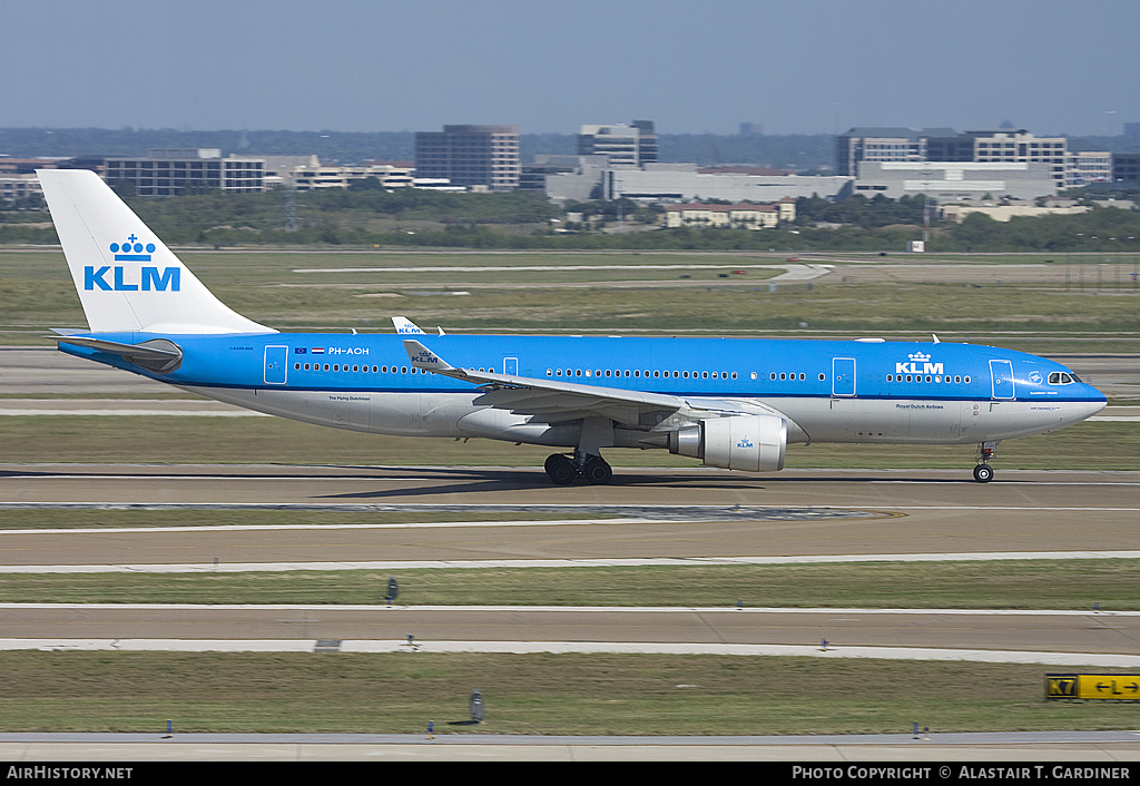 Aircraft Photo of PH-AOH | Airbus A330-203 | KLM - Royal Dutch Airlines | AirHistory.net #54229