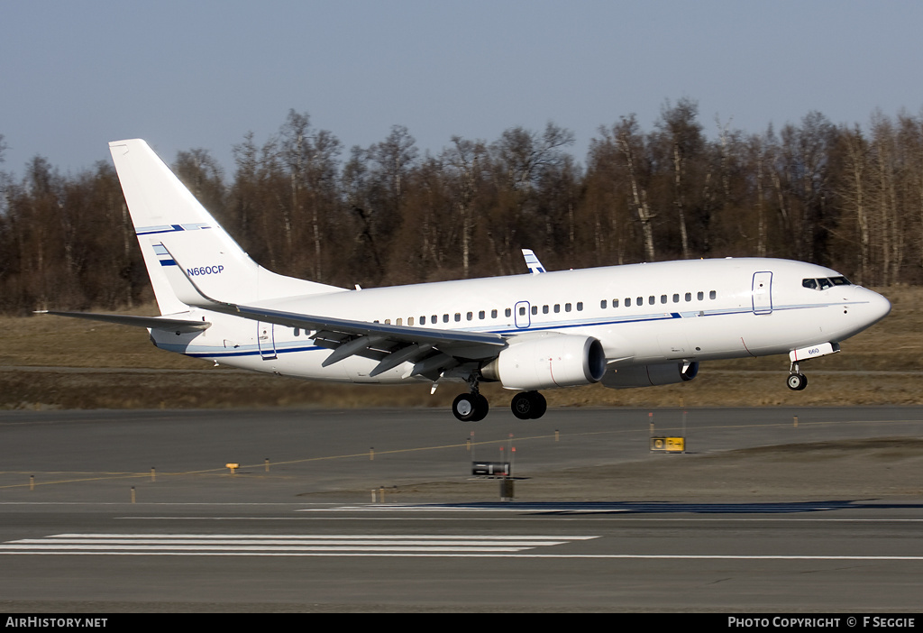 Aircraft Photo of N660CP | Boeing 737-7BD | AirHistory.net #54232