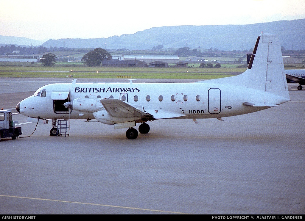 Aircraft Photo of G-HDBD | British Aerospace BAe-748 Srs2B/378 | British Airways | AirHistory.net #54234